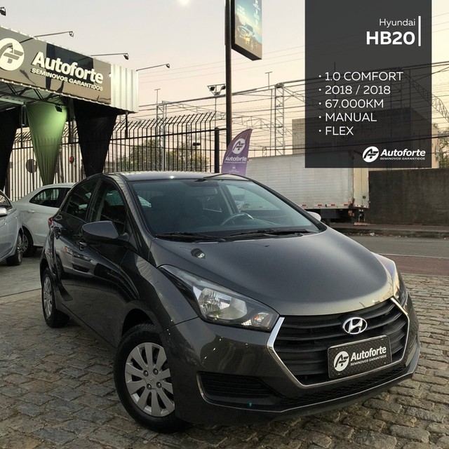HYUNDAI HB20 1.0 COMFORT 2018 EXTRA R$52.990