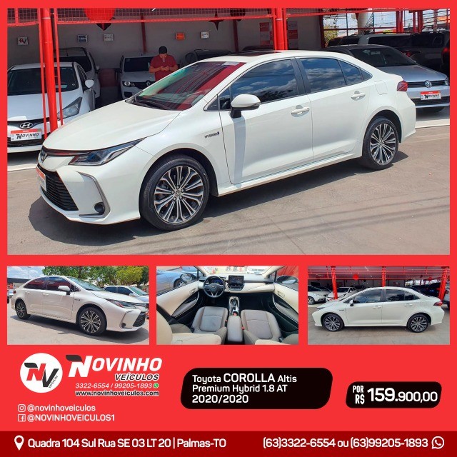 TOYOTA/ COROLLA ALTIS PREMIUM HYBRID 1.8 2020/2020