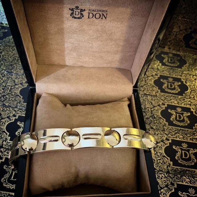 Bracelete em Ouro 18k 70 gramas