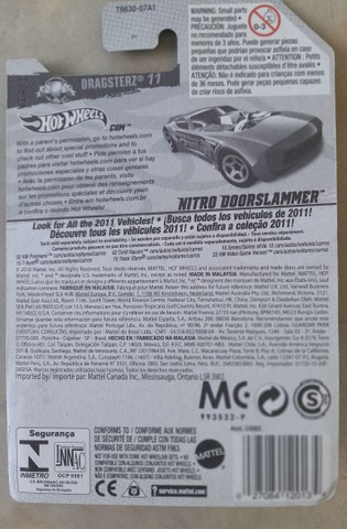 Hot Wheels nitro doorslammer 2011 - Foto 3