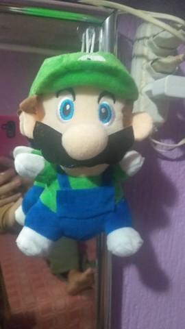 Coração pelúcia e Luigi  - Foto 4