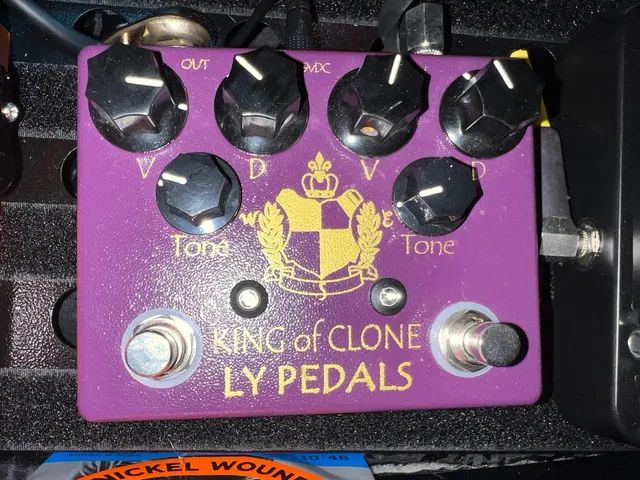 Lyr pedals king of clone LY-ROCK Handmade Overdrive Pedal Guitar