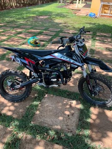 Moto Cross Mxf Pro Racing 140cc 4 Tempos Nova