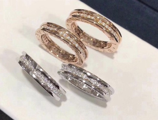   Alianças aneis de luxo bvlgari com caixa original bulgari - Foto 2