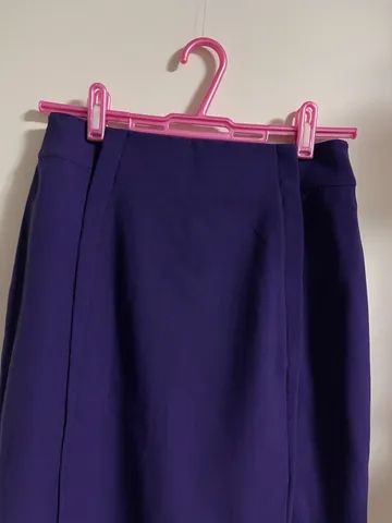 Saia Thierry Mugler roxa  - Foto 4