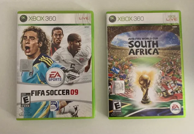 FIFA SOCCER 09 XBOX 360 XBOX LIVE GAME WITH CASE**