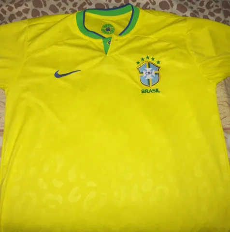 Camisa Seleção Brasileira Brasil Edição Especial 22/23 Preta e Dourada |  Camisa Masculina Outros Nunca Usado 71503934 | enjoei