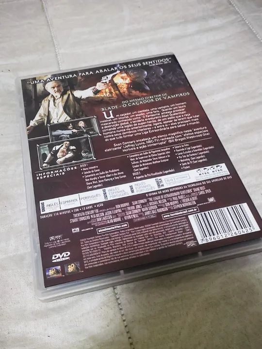 DVD Duplo "A Liga Extraordinária" - Edição Especial - Foto 2