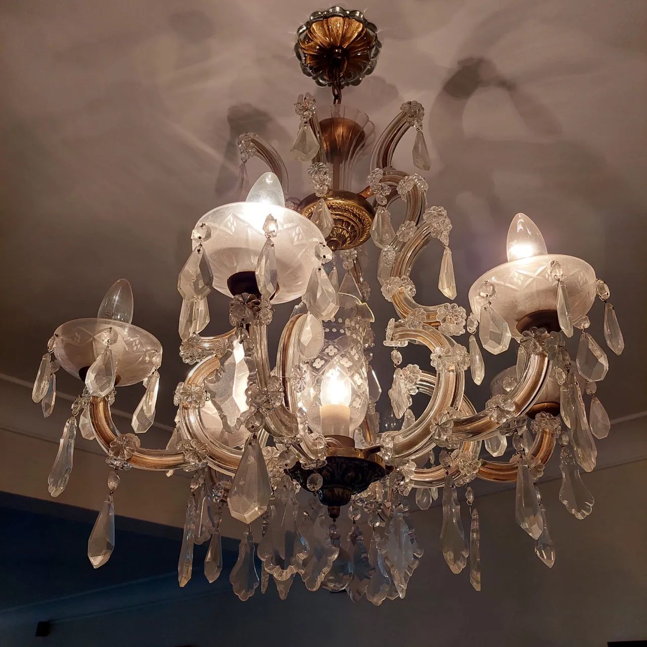 Lustre cristal Tcheco legítimo - Foto 3