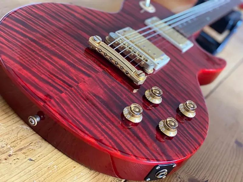 2001 Gibson Les Paul Junior Special Plus Trans Amber