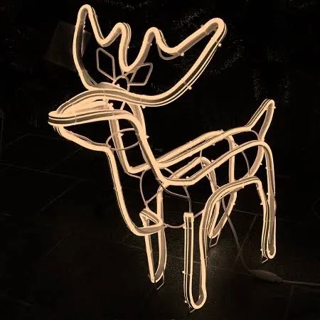 2 Renas de LED Adulto e Filhote - Foto 2