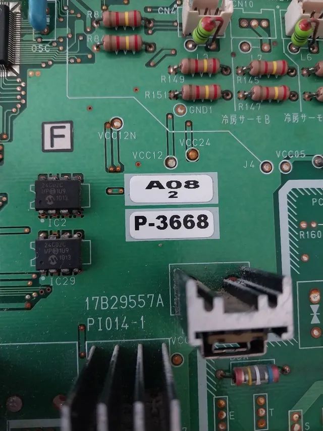 Placa hitachi evaporadora 17B29557A