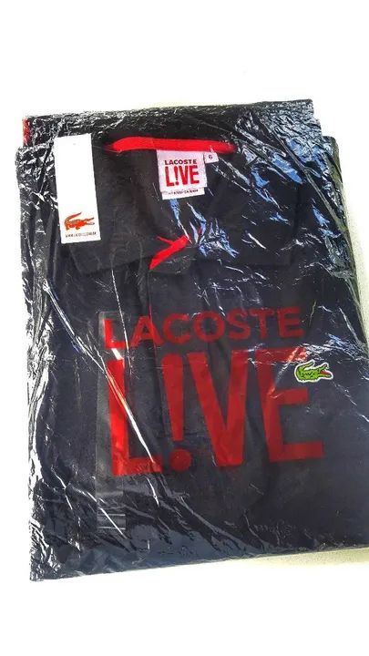CAMISA POLO LACOSTE LIVE Preta G - Foto 4