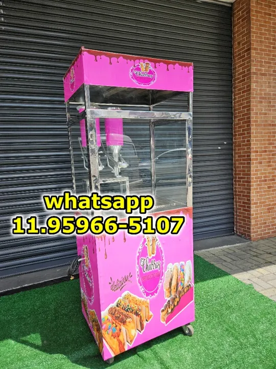carrinho de churros vários modelos no Brás