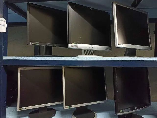 Monitor 17" Polegadas Quadrado Lote 10 Unidades loja Fisica Garantia e Nf Grande Quantidad - Foto 4