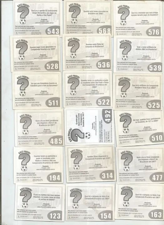 figurinhas campeonato brasileiro 2007 - a partir 5.00 cada - Foto 2