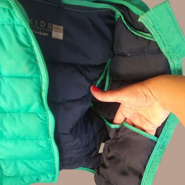 Jaqueta infantil menino importada (Portugal) tamanho 4 - Foto 2