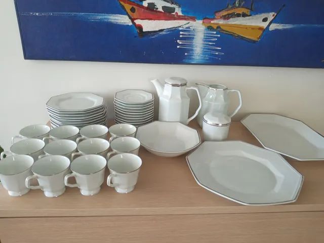 Jogo de café 12 peças Schimidt 