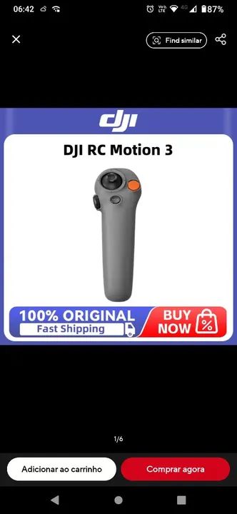 Dji Motion controle zero  - Foto 3