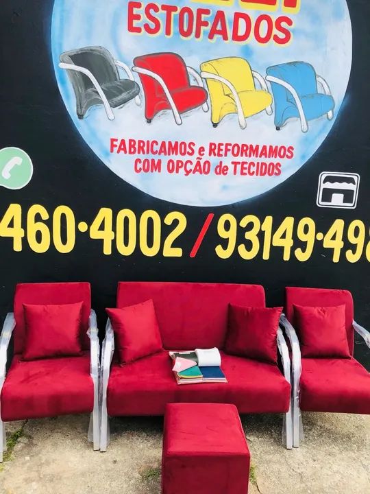 Kit namoradeira de dois lugares  - Foto 4