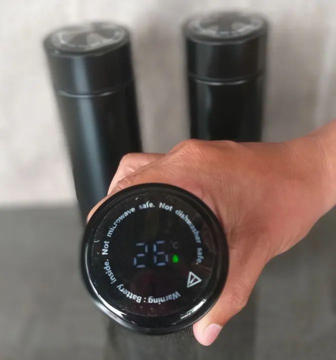 Garrafa Térmica com Display de Temperatura  - Foto 5
