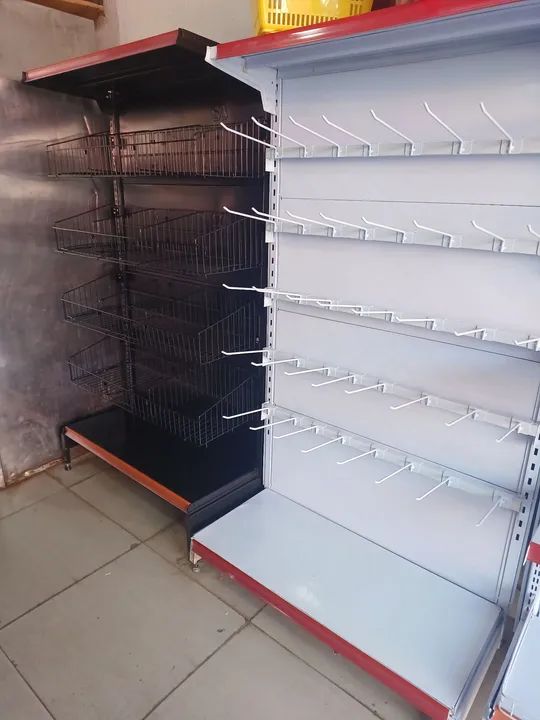 Caldas Gôndola cesto prateleira pra comércio e supermercado