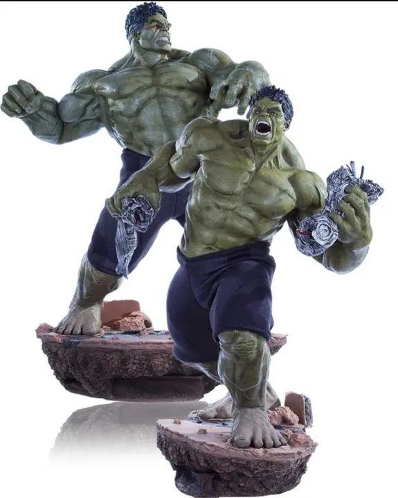 Hulk - Iron Studios - 1/6 - Estátua - Diorama - Vingadores