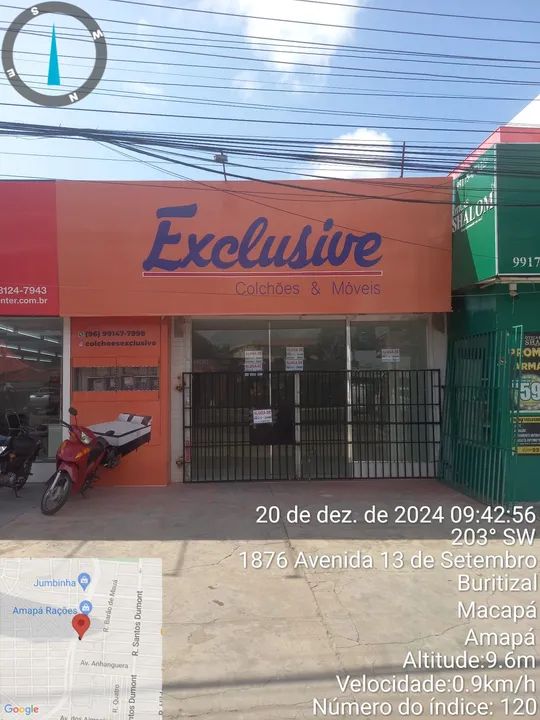 Aluguel de um ponto comercial  .