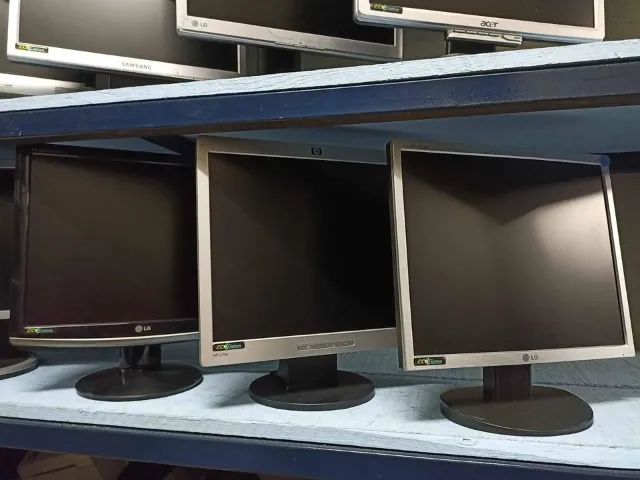 Monitor 17" Polegadas Quadrado Lote 10 Unidades loja Fisica Garantia e Nf Grande Quantidad - Foto 5