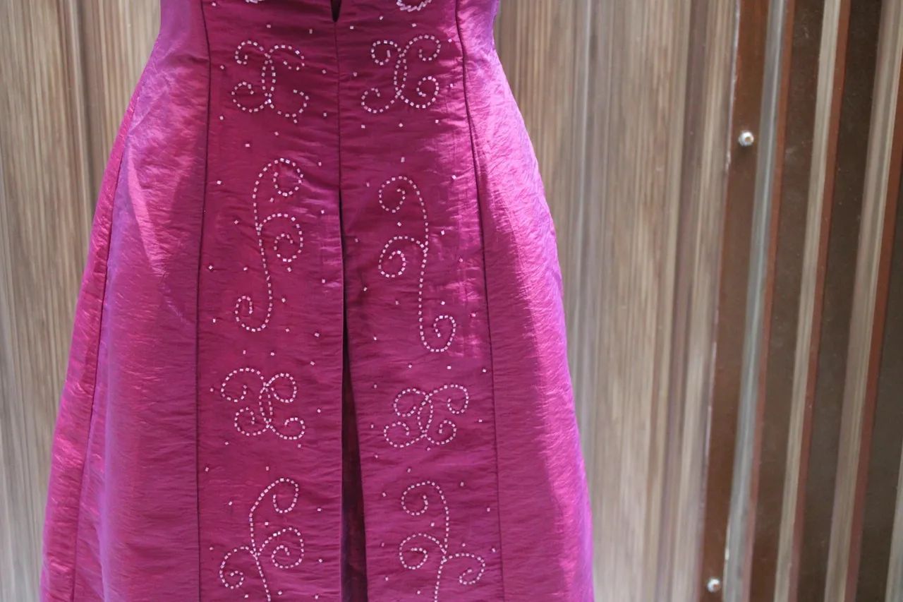 Vestido de festa rosa pink - Foto 5