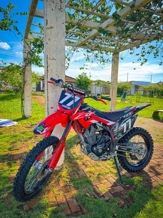 CRF 250F / 2022 / SUSPENSÃO IMPORTADA / PEGO CRF 230 - Foto 3