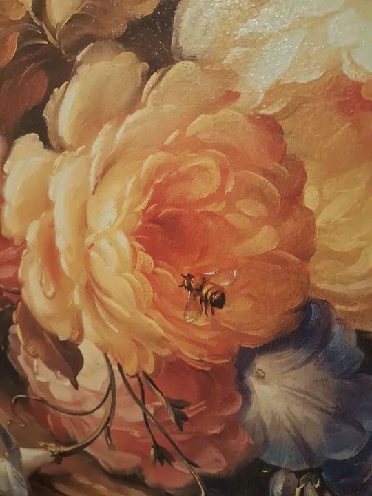 Quadro/Pintura Flores e Jarro - Decoração Clássica - Foto 4