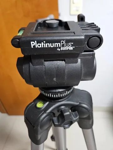 Tripé + monopé (2 em 1) para câmera - marca Sunpak (Usado) - Foto 3