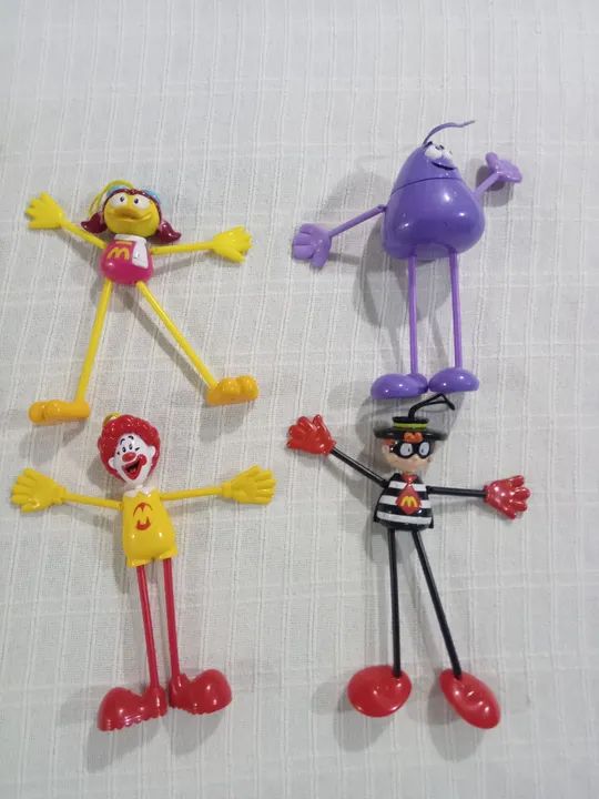 Bonecos McDonald's - Coleção Completa