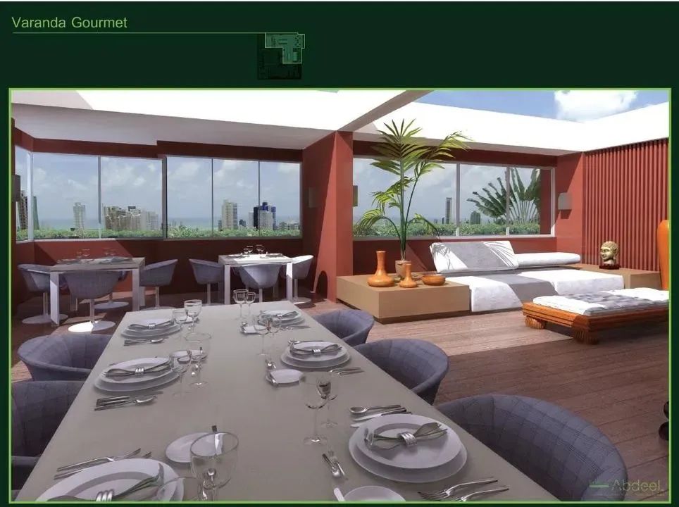 Apartamento para Venda em João Pessoa, Tambauzinho, 3 dormitórios, 3 suítes, 3 banheiros,  - Foto 5