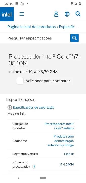 Intel Core i7 3540M 3.7 Turbo Max (GPU Graphics 4000) brand new top of the line63824107908611122