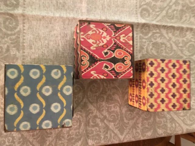 KIT 3 caixas indianas porta joias ou decorativas  - Foto 2