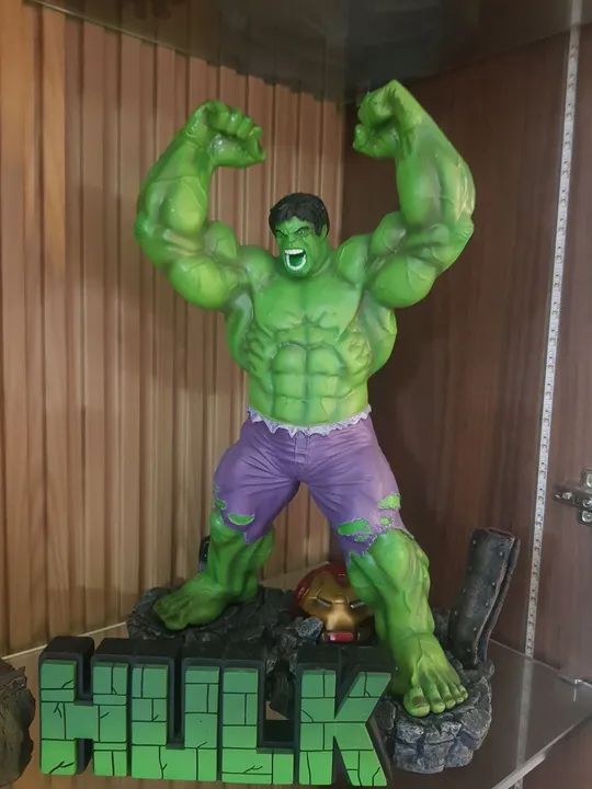 Estátua do Hulk 45cm de altura Marvel - Foto 4