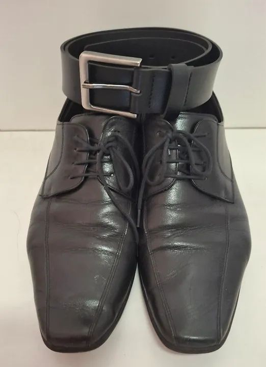 Sapato Social Couro + Cinto 