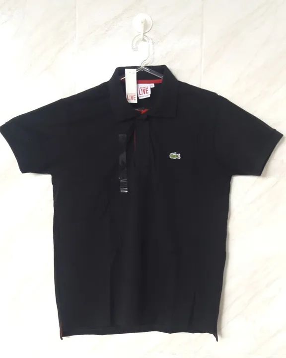 CAMISA POLO LACOSTE LIVE Preta G