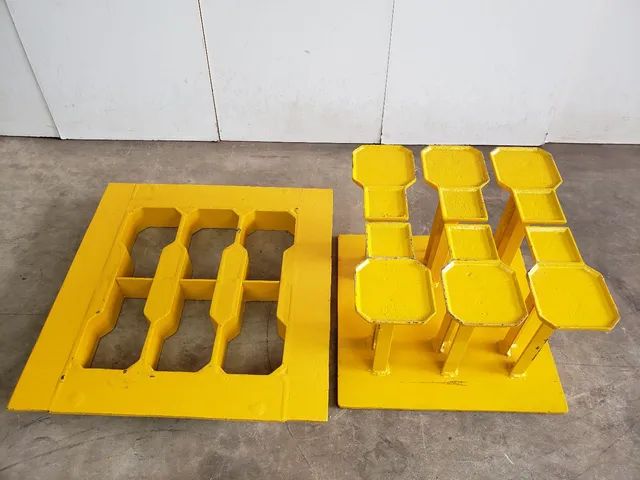 Forma de Piso Intertravado Raquete P/ Máquina de Bloco - Foto 3