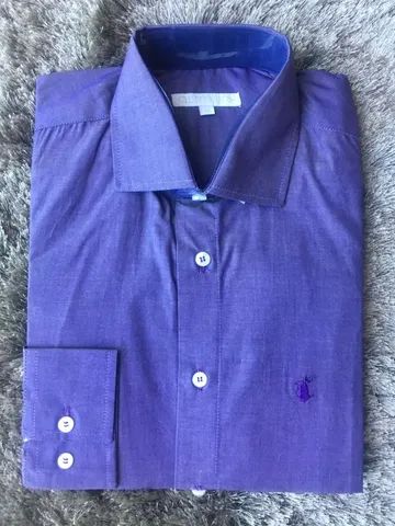 Camisas Sociais Masc M Cidiz 100 % algodão  - Foto 5