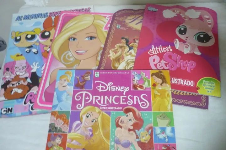 Barbie E Princesas Disney Álbuns- Incompletos Leia Descrição - Foto 6