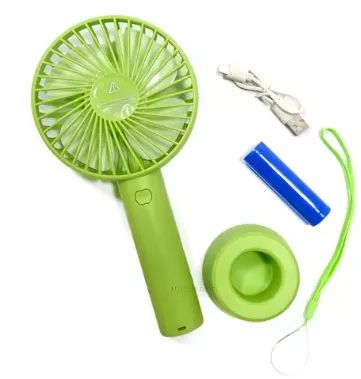 Mini Ventilador Portatíl Usb De Mão Mesa Maquiagem Recarregal z869 - Foto 5