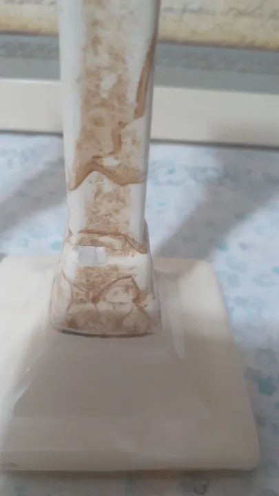 Par castiçais  louça  super antigos.. - Foto 5