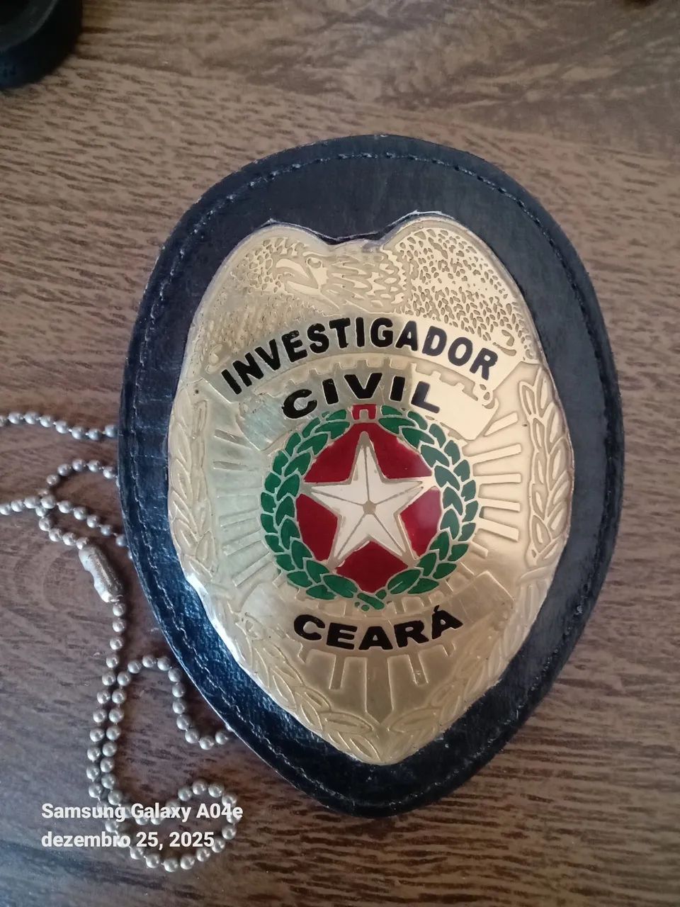 Distintivo investigador 