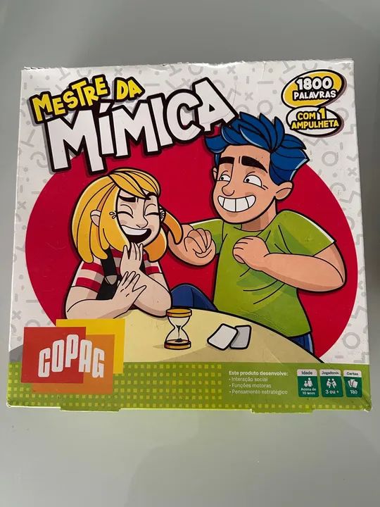 Jogo de Mímica com 1800 Palavras - COPAG
