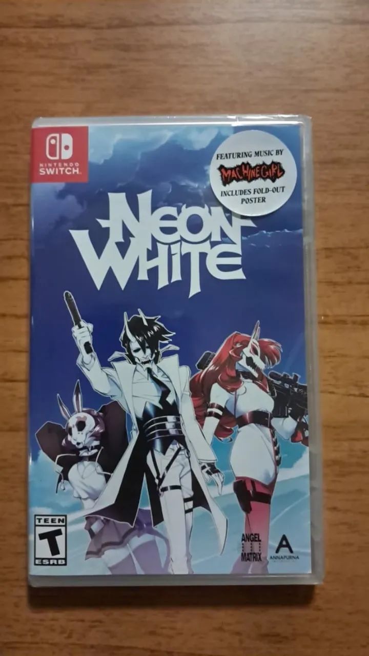 Neon White (Lacrado) - Nintendo Switch - Jogos de Vídeo Game
