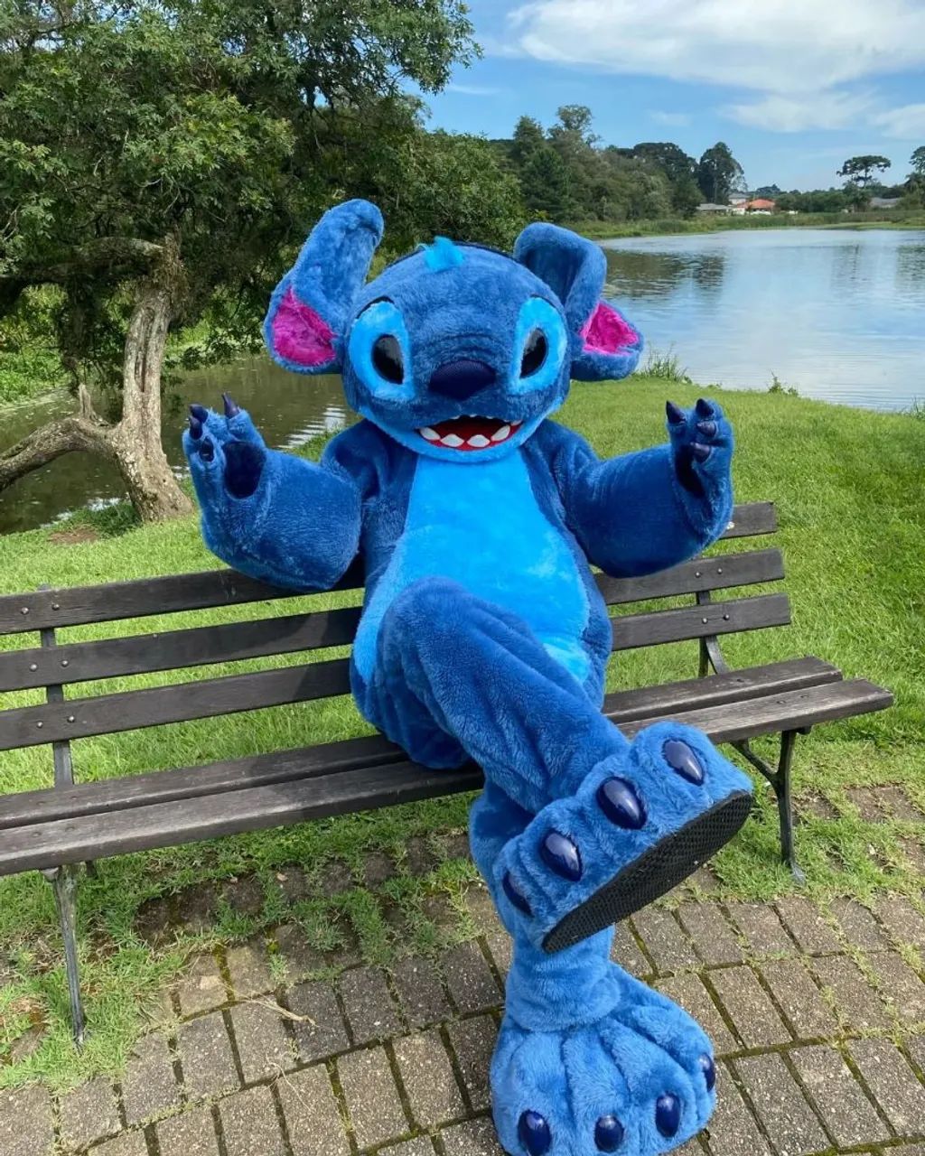 Stitch personagens vivos - Foto 3