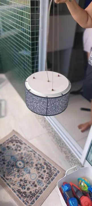 Lustre Moderno em Metal  - Foto 2